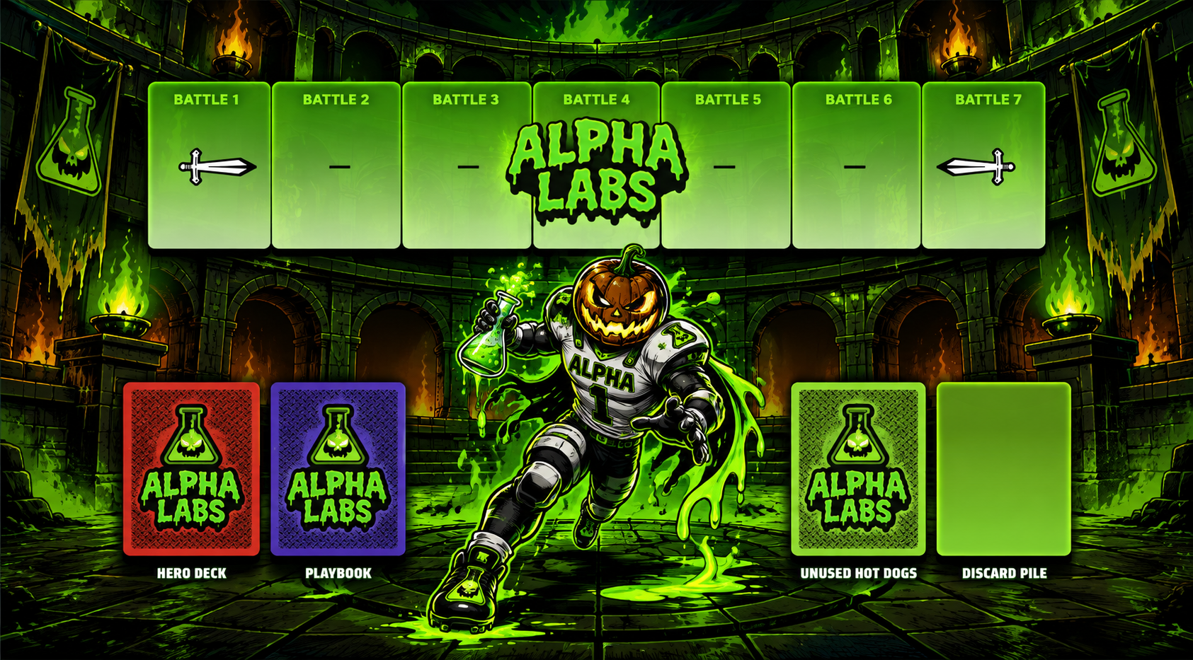 Bo Jackson Battle Arena playmat